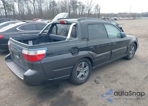 2005 Subaru Baja Turbo из США, поврежденный, VIN 4S4BT63C055100775